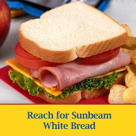 Sunbeam Small White Bread, Sandwich Bread Loaf, 16 oz