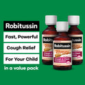 Children's Robitussin Kids Cough Congestion DM and Cold Medicine, Honey, 4 Fl Oz