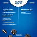 OREO Mini Chocolate Sandwich Cookies, Snak-Saks, 8 oz