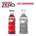 POWERADE Electrolyte Enhanced Zero Sugar Fruit Punch Sport Drink, 20 fl oz, 8 Count Bottles