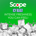 Crest Scope Icy Blast Mouthwash with Alcohol, 1L, 33.8 fl oz