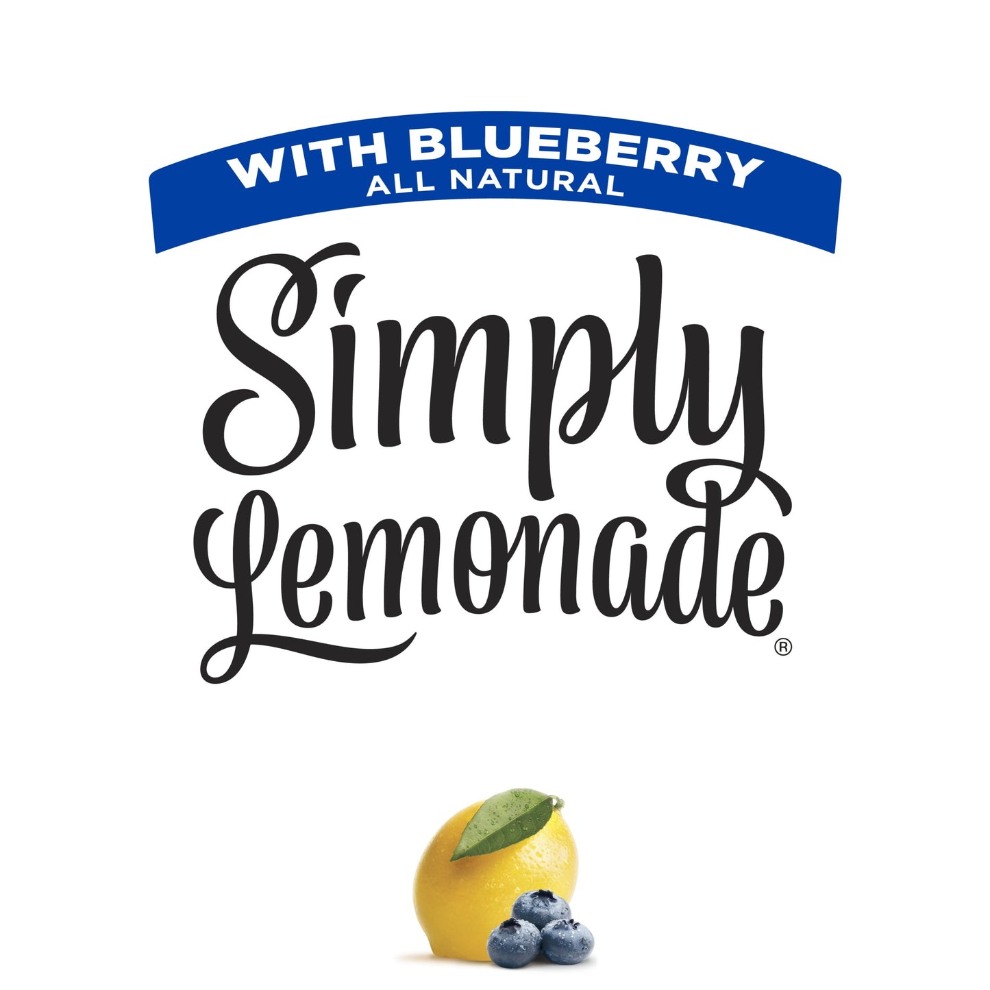 Simply Non GMO All Natural Lemonade with Blueberry Juice, 52 fl oz