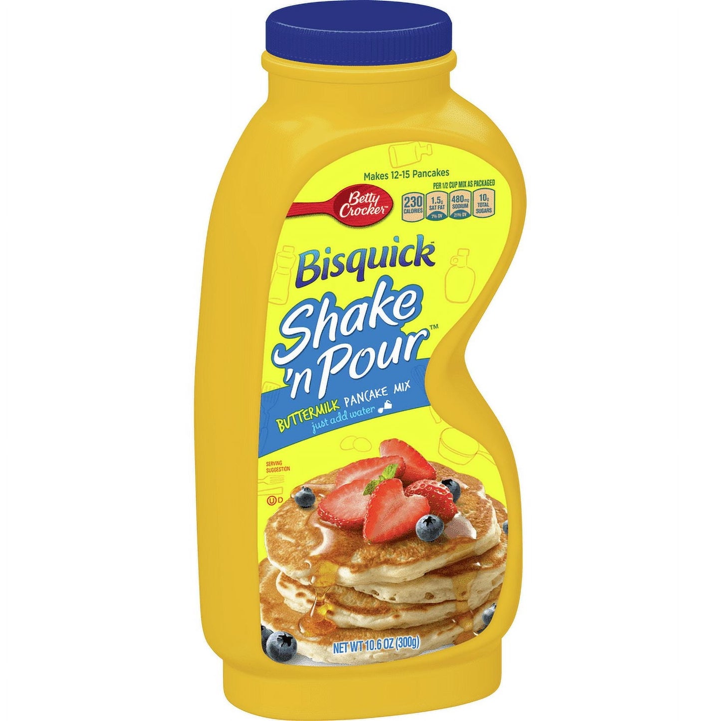 Betty Crocker Bisquick Shake 'n Pour Buttermilk Pancake Mix, 10.6 oz.