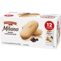 Pepperidge Farm Milano Cookies, Dark Chocolate, 12 Packs, 2 Cookies per Pack