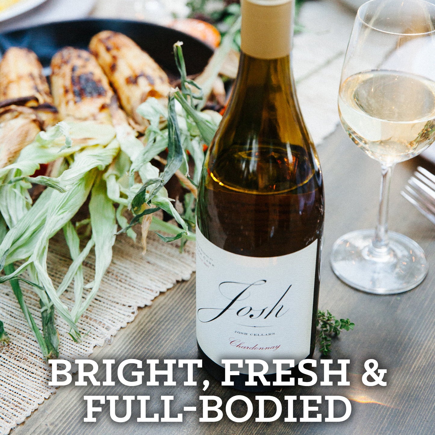 Josh Cellars California Chardonnay White Wine, 750 ml