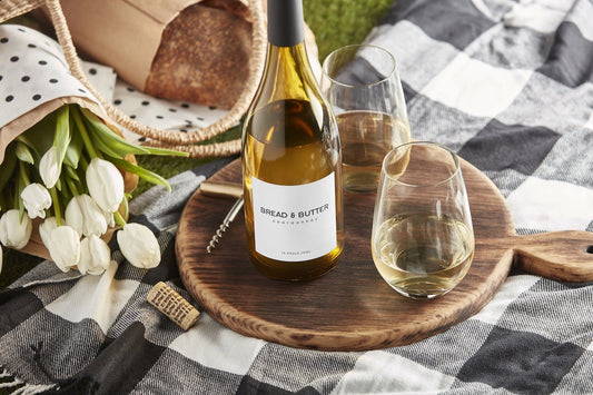 Bread & Butter Chardonnay White Wine, California, 13.5% ABV, 750ml Glass Bottle, 5-150ml Servings