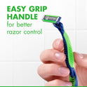 Gillette Sensor3 Sensitive Men's Disposable Razor, 4 Razors