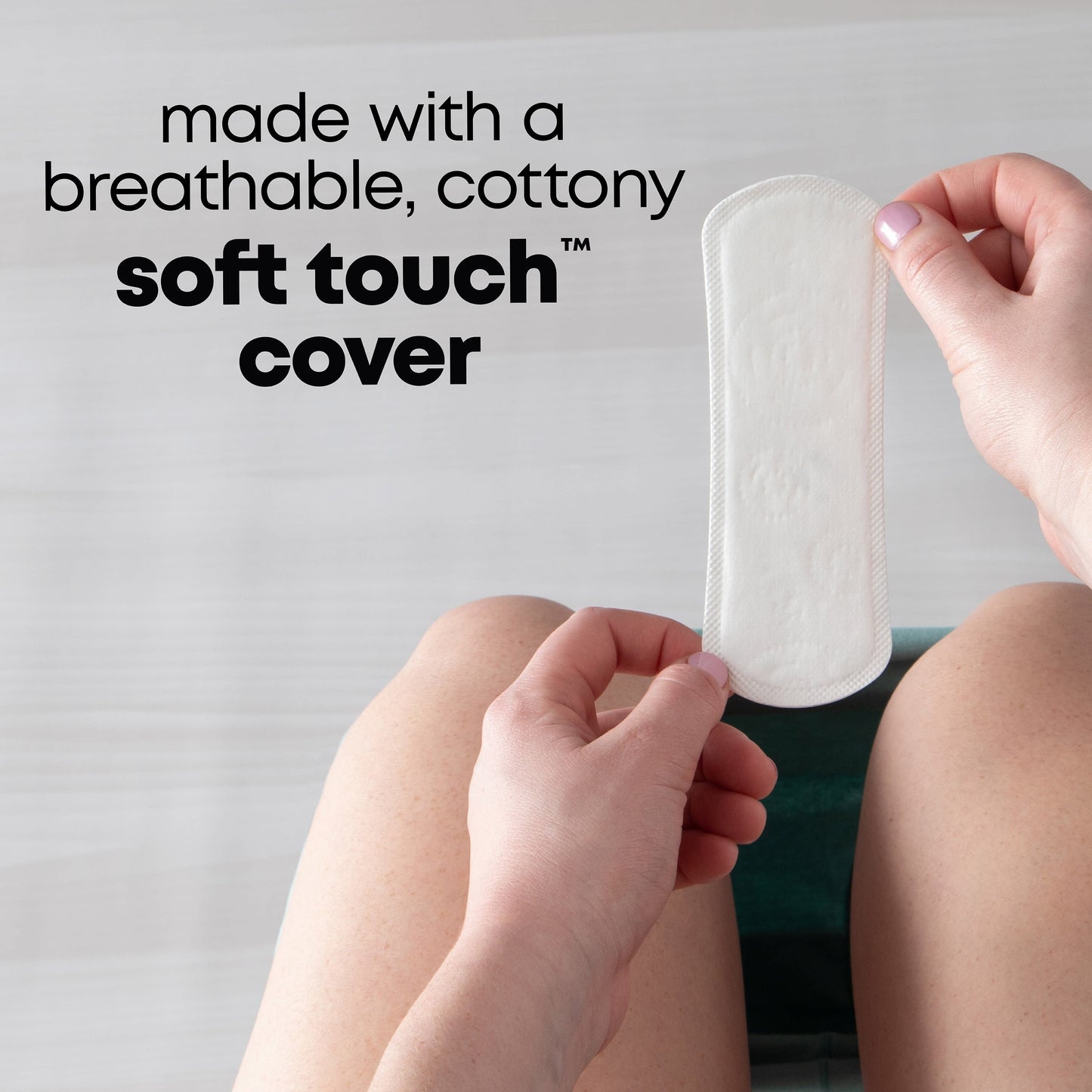 U by Kotex Clean & Secure Panty Liners, Light Absorbency, Regular Length, 129 Count