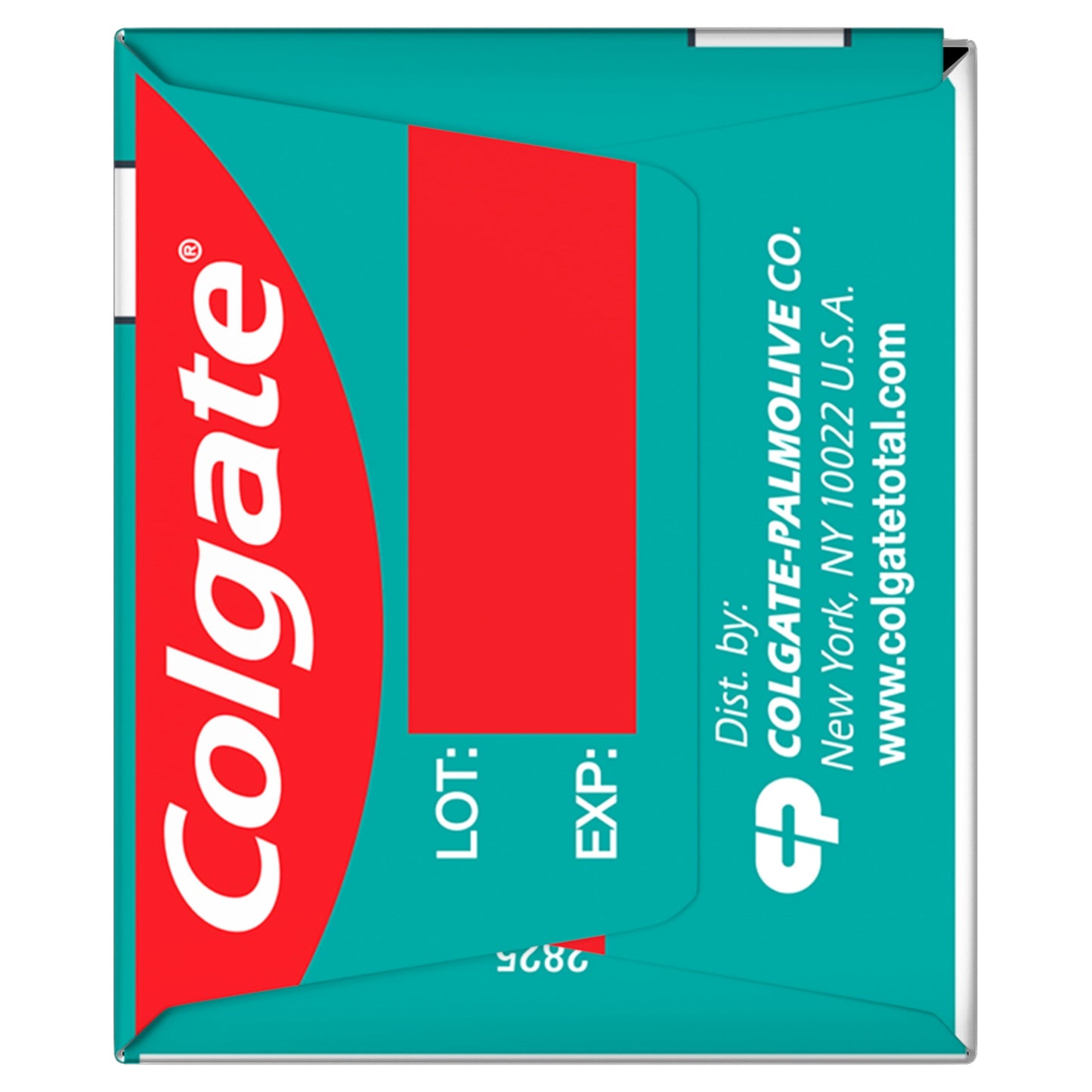 Colgate Total Fresh Mint Stripe Gel Toothpaste, Mint, 1 Pack, 5.1 Oz Tube