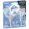 Glade PlugIns Refill 2 ct, Clean Linen, 1.34 FL. oz. Total, Scented Oil Air Freshener Infused with Essential Oils