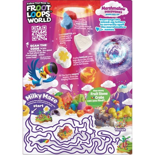 Kellogg's Froot Loops Original with Marshmallows Breakfast Cereal, 9.3 oz