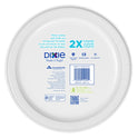 Dixie Disposable Paper Plates, Multicolor, 10 in, 150 Count