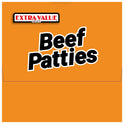 Extra Value Quarter Pound Beef Patties, 20 Count, 5 lbs, Dairy-Free, (Frozen)