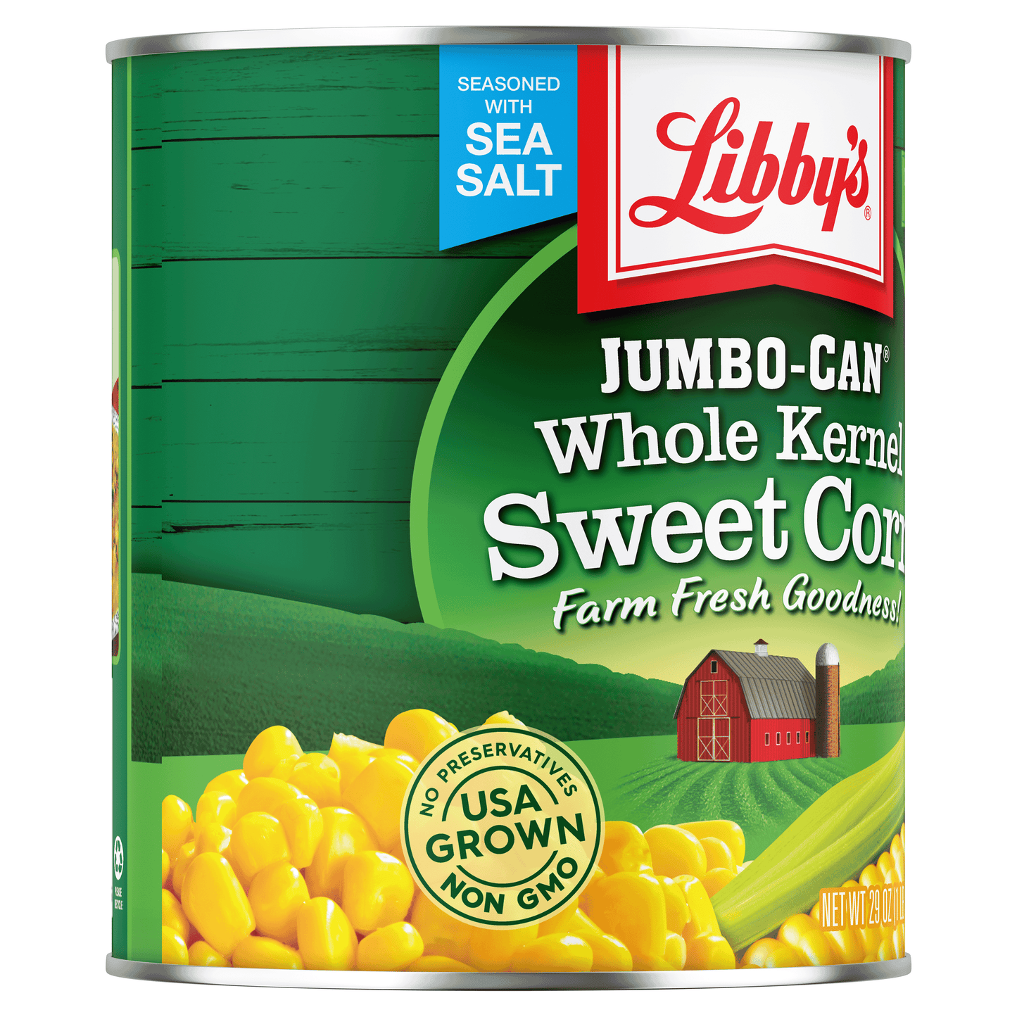 Libby's Whole Kernel Sweet Corn, 29 oz Jumbo Can