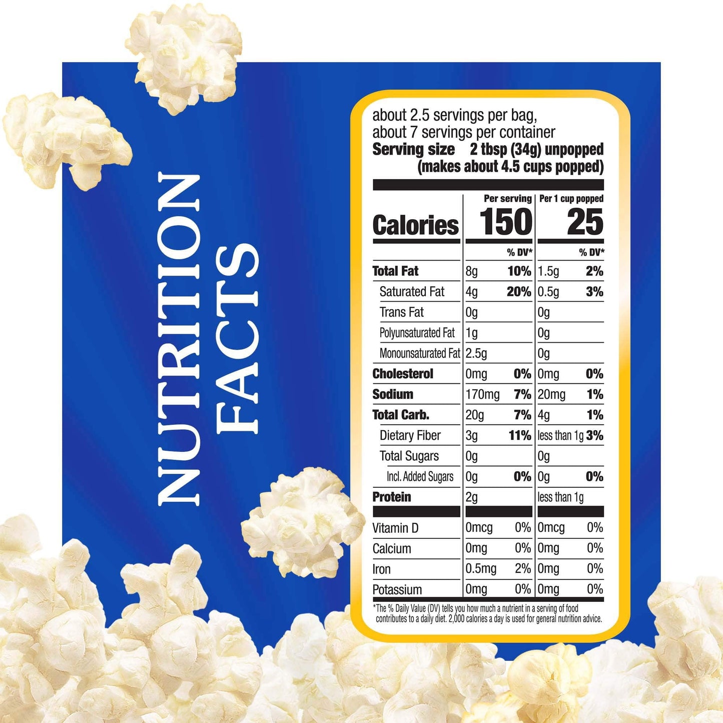 ACT II Kettle Corn Microwave Popcorn, Sweet and Salty Popcorn, 2.75 Oz, 3 Count