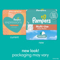 Pampers Multi-Use Baby Wipes 3X Flip-Top Packs 168 Wipes