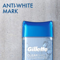 Gillette Antiperspirant Deodorant for Men, Clear Gel, Wild Rain, Twin Pack, 3.8 oz