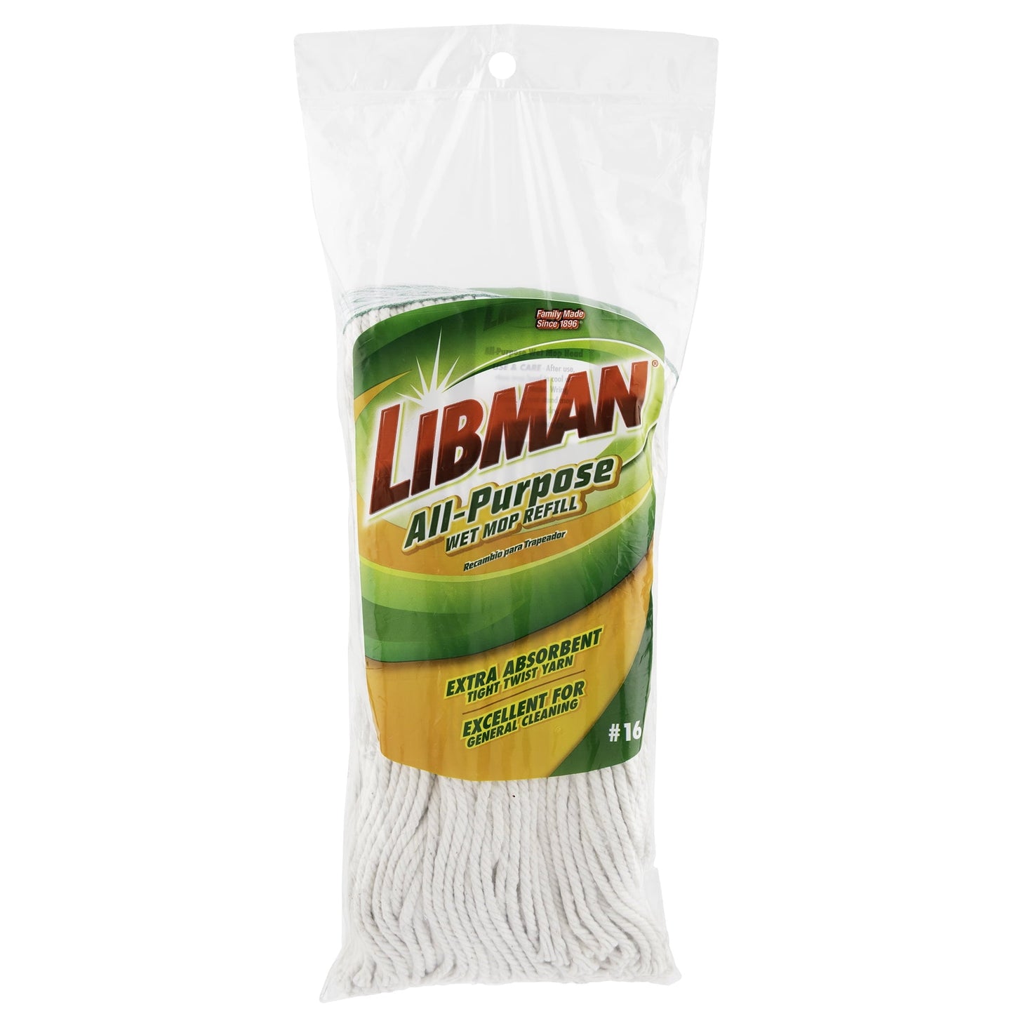 Libman All-Purpose Cotton Wet Mop Refill