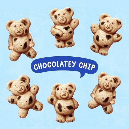 Teddy Grahams Chocolatey Chip Graham Snacks, 10 oz