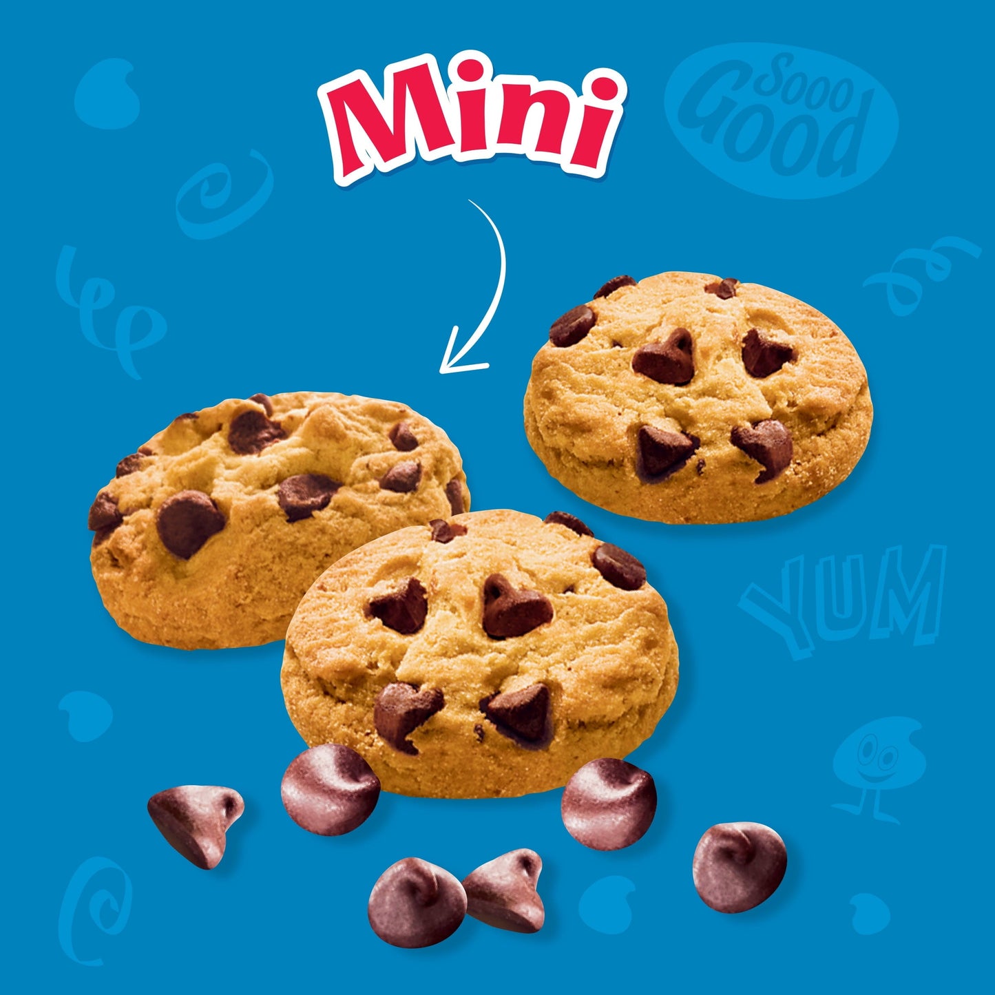 CHIPS AHOY! Mini Original Chocolate Chip Cookies, 12 Snack Packs