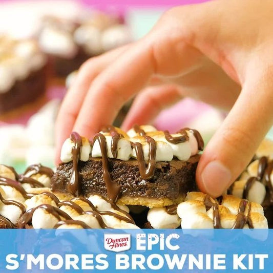 Duncan Hines Epic Kit, Smores Brownie Mix Kit, 24.16 oz.