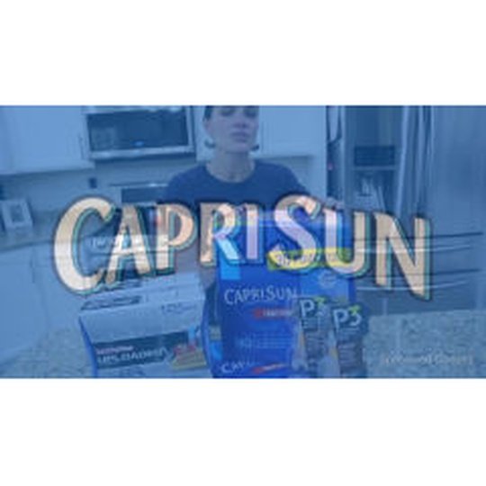 Capri Sun Roarin' Waters Tropical Tide Flavored Water Kids Drink Pouches, 30 Ct Box, 6 fl oz Pouches