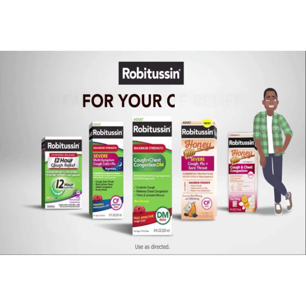 Robitussin Cough Congestion DM and Cold Medicine, Raspberry, 8 Fl Oz