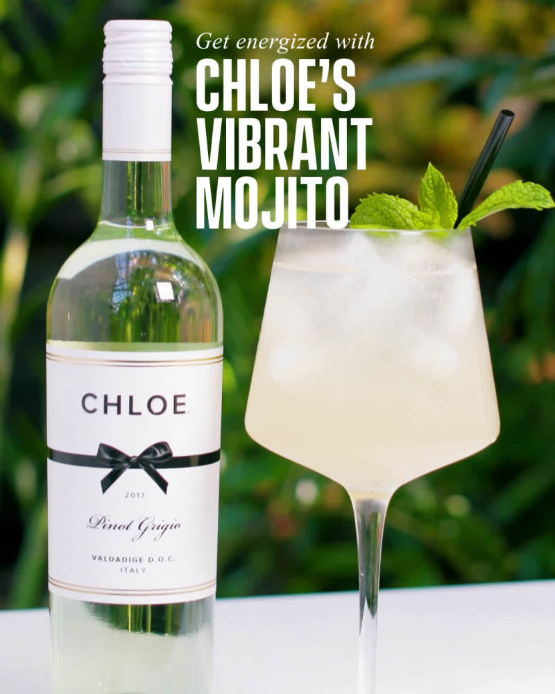 Chloe Pinot Grigio Italian White Wine, 750 ml Glass, ABV 12.00%