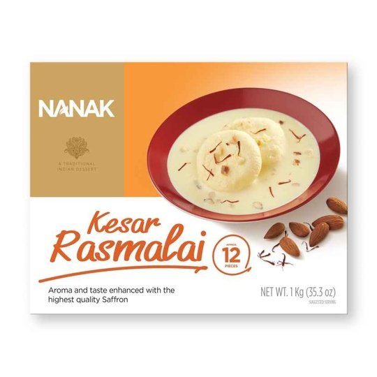 Nanak Kesar Rasmalai