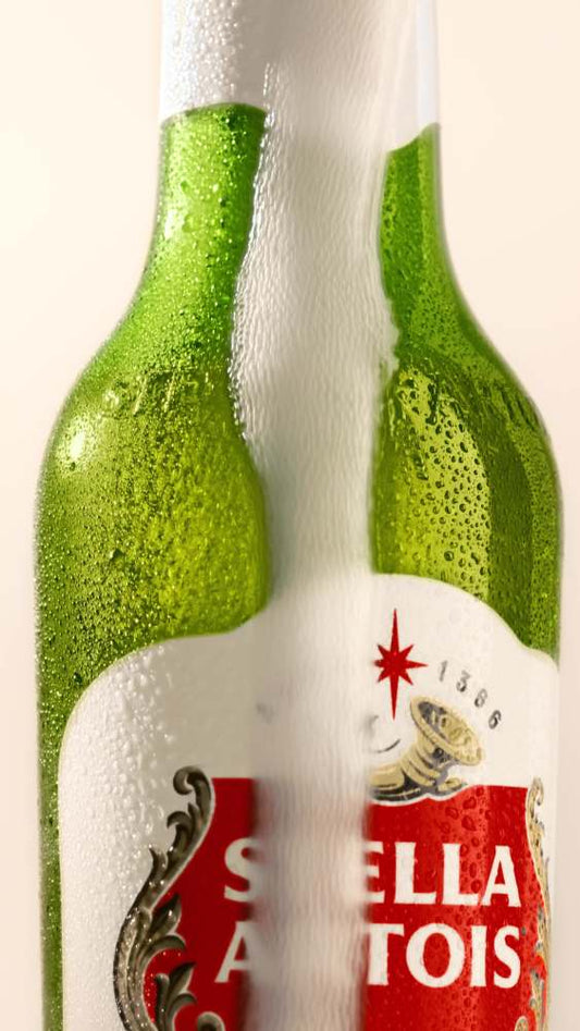 Stella Artois Lager, 12 Pack Beer, 11.2 fl oz Bottles, 5.0% ABV