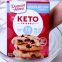 Duncan Hines Keto Friendly Chocolate Chip Cookie Mix, 8.8 oz.